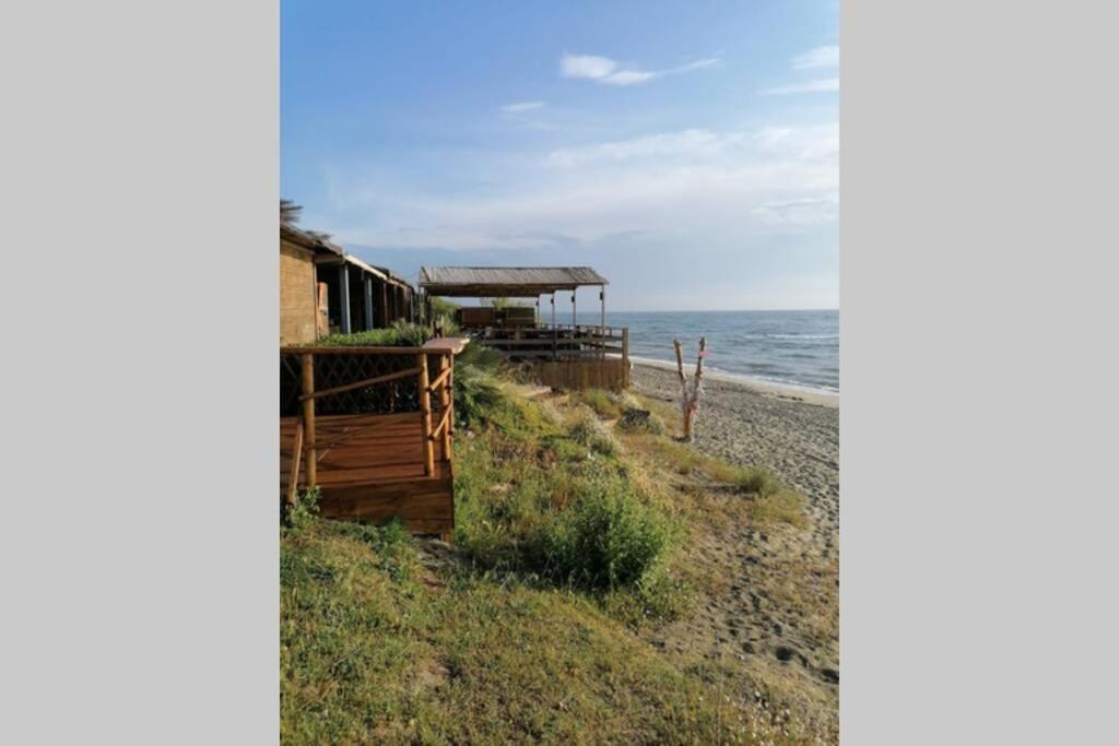 Studio 4 Personnes Bord De Mer Avec Piscine Wifi Cervione Luaran gambar